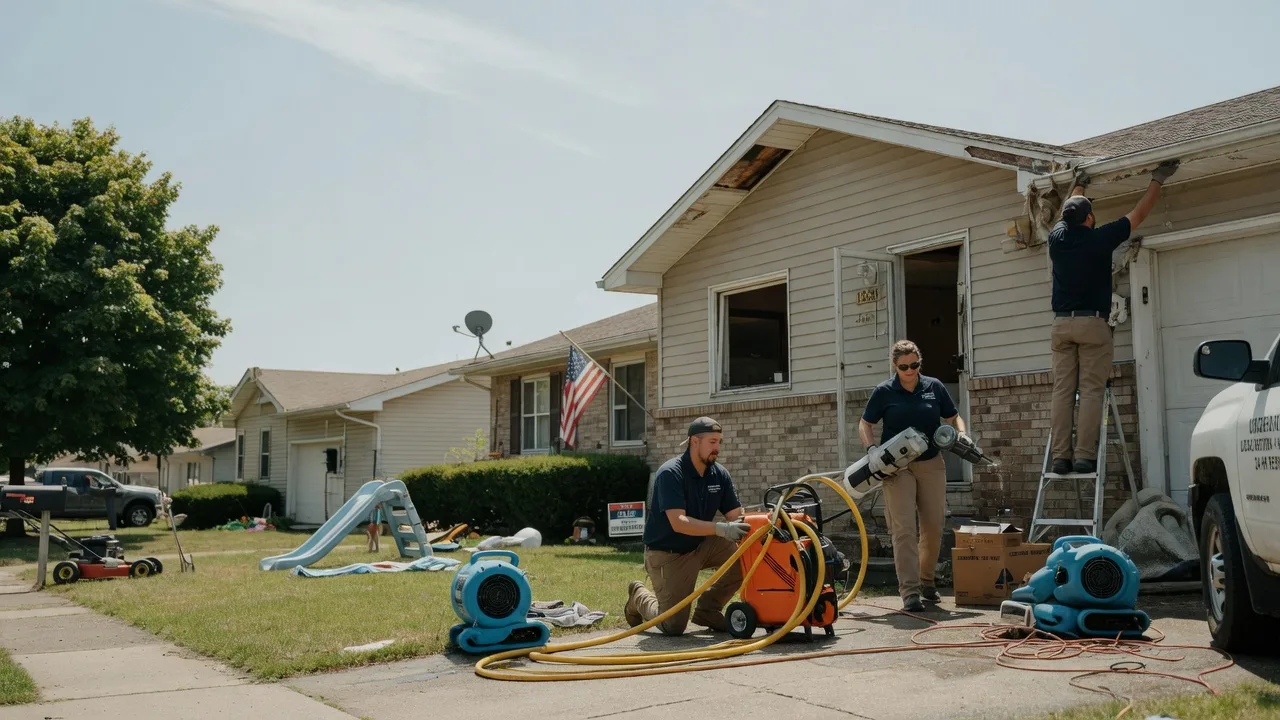 Water Damage Restoration in Pleasant Lake, MI near me